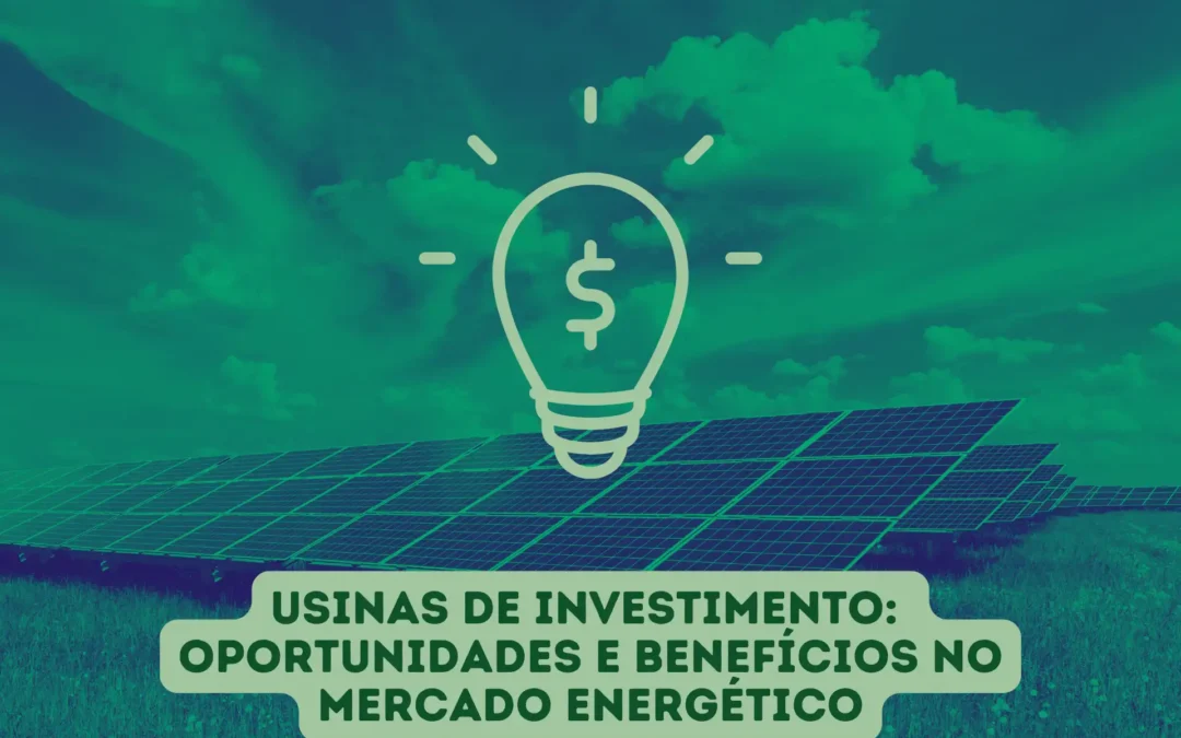 Usinas de investimento: Oportunidades e Benefícios no Mercado Energético